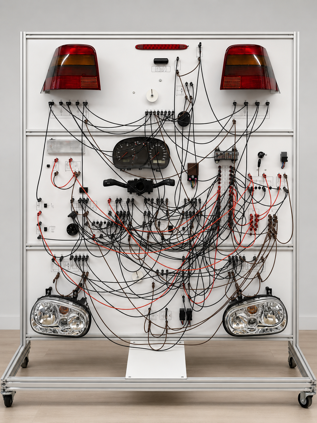 VW Golf IV Lichtwand